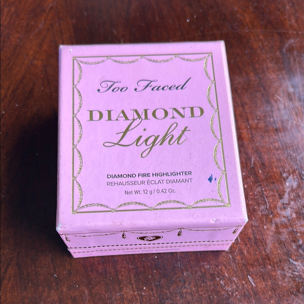 Too Faced Diamond Fire Highlighter in Pink Box